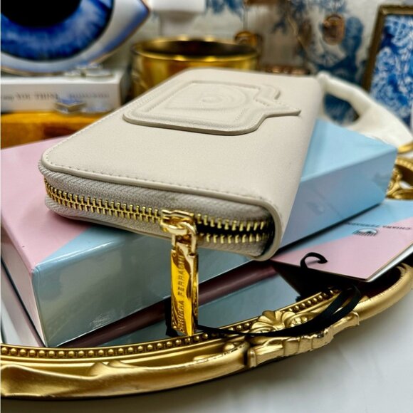 🆕 CHIARA FERRAGNI 🧿 BNIB Pastel Parchment Portafogli Wallet - Picture 4 of 16